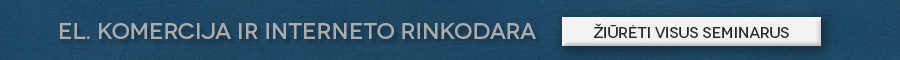 el. komercija ir interneto rinkodara