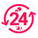 24h